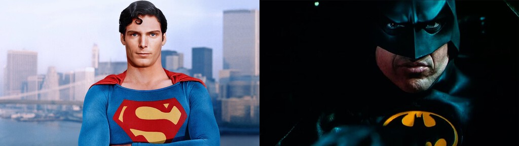 El Superman de Christopher Reeve y el Batman de Michael Keaton son del mismo universo, pero no tiene demasiado sentido El Superman de Christopher Reeve y el Batman de Michael Keaton son del mismo universo, pero no tiene demasiado sentido