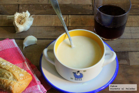 Receta de ajoblanco de chufas