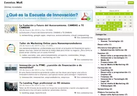 Nuevos cursos gratuitos para emprendedores en La Catedral de la Innovación