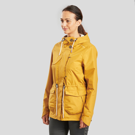 Chaqueta Impermeable De Montana Y Trekking Mujer Quechua Nh550