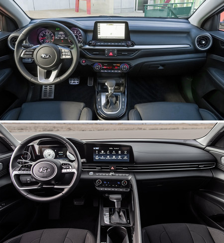 Kia Forte Vs Hyundai Elantra 4