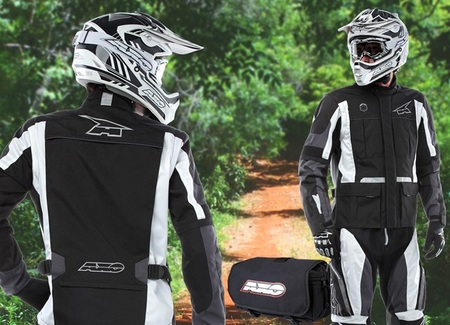 Chaqueta y pantalón AXO Glide para rutas de enduro