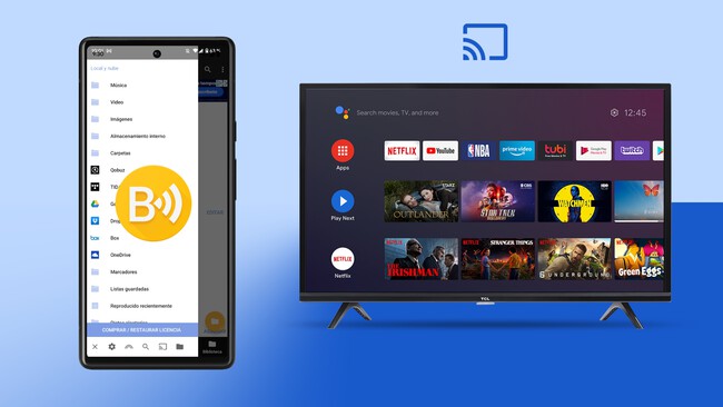 Android Tv Enviar Bubbleupnp