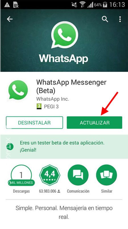 Cómo saber sí mi celular dejó de ser compatible con WhatsApp