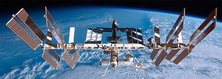 Donde no te esperas un Windows, Estación Espacial Internacional (ISS)