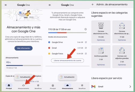 Google One アプリ 2