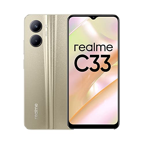 SMARTPHONE REALME C33 64GB/4GB SANDY GOLD