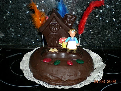 Mona de Pascua, de chocolate