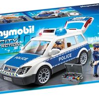 El set de coche de policía con luces y sonido de Playmobil ahora sólo cuesta 24,90 euros en Amazon 
