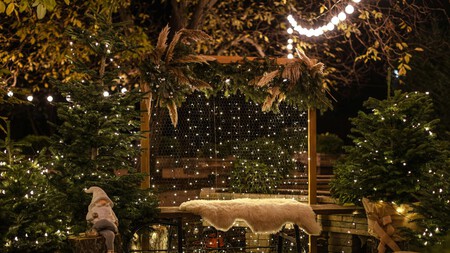 Estos jardines llenos de luces te harán sentir la Navidad: descubre la magia de la temporada con villas, talleres y shows