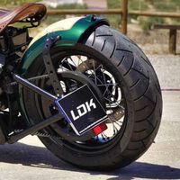 Adiós a las matrículas de siempre. Italia quiere que cada motorista lleve la suya personalizada, y podría extenderse por Europa 