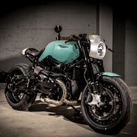 ¡Brutal! Pinceladas de Aston Martin en una preparación de la BMW R nineT que no renuncia al motor bóxer