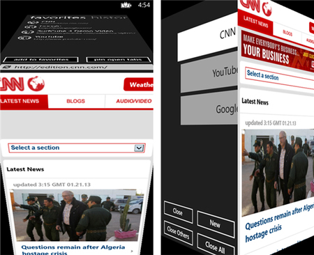 SurfCube 3D Browser se actualiza con soporte para Windows Phone 8