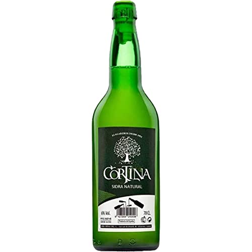 CORTINA Sidra natural de Asturias botella 70 cl