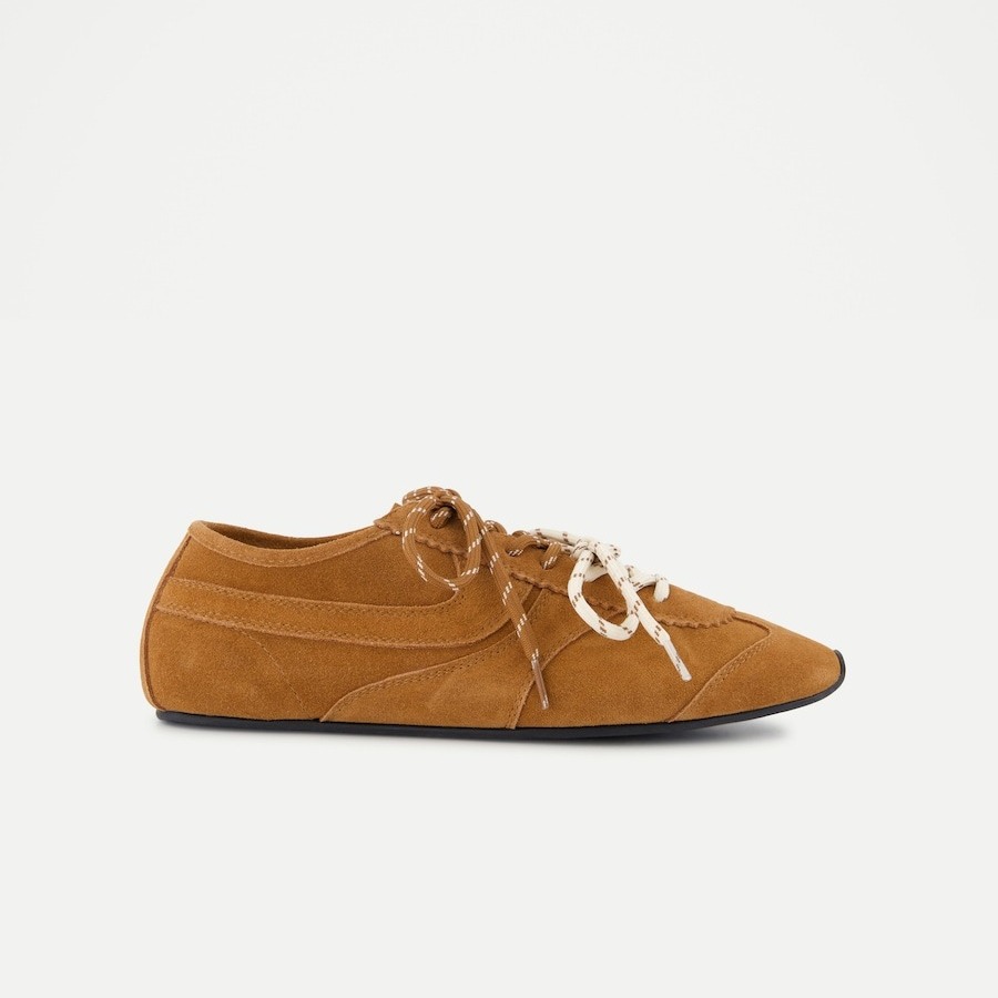 Zapatillas de mujer en piel blanditas - Green Coast - Marrón

