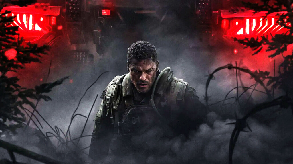 Hoy llega a Netflix una película de acción brutal del protagonista de Reacher: humanos luchando contra un Metal Gear (o algo parecido) 