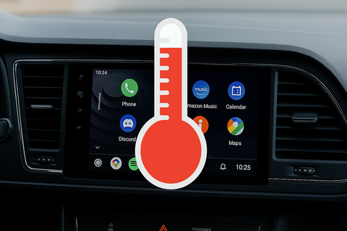 Android Auto y temperatura