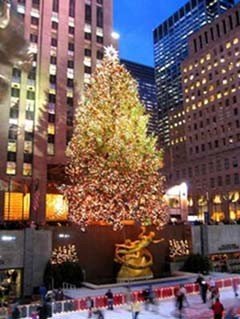 Postal de Navidad neoyorkina
