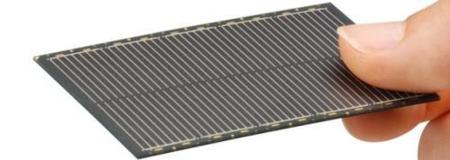 Panel solar ultradelgado de Sharp