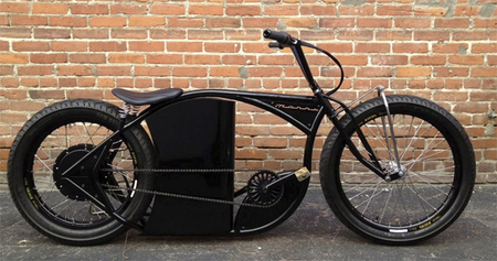 Marrs M-1: a medio camino entre una bicicleta y una chopper