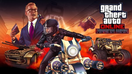 GTA Online se vuelve cada vez más loco: así es Arena War, el explosivo combate de gladiadores motorizados de Rockstar