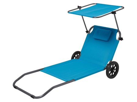 Tumbona De Playa Y Carrito De Tr 1