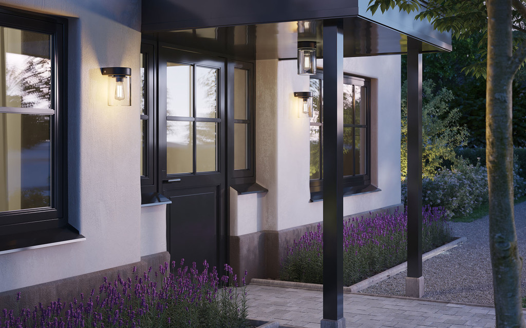 Luz y mucho diseño en estas lámparas de exterior adaptables a cualquier