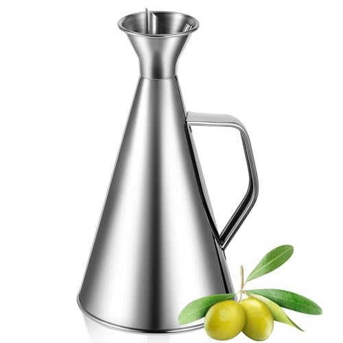 Aceitera Antigoteo de Acero Inoxidable 