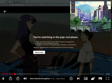 Netflix estaría probando un nuevo modo de Picture in Picture para la visualización en ordenadores