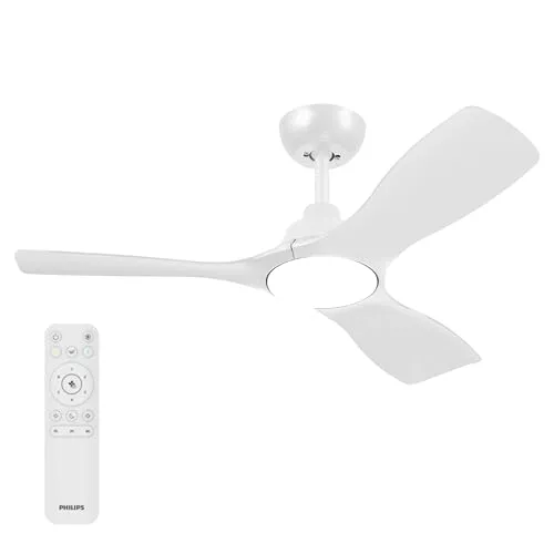Philips Olas Ventilador de Techo con Luz LED