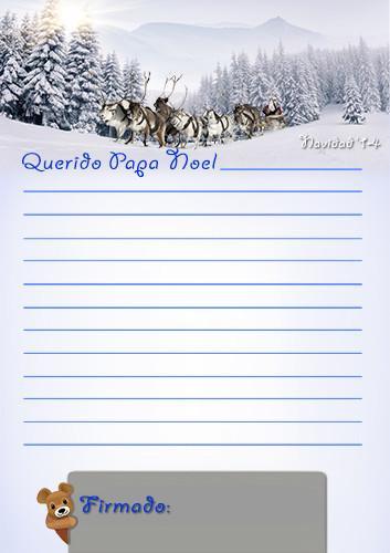 Carta Papa Noel 2014