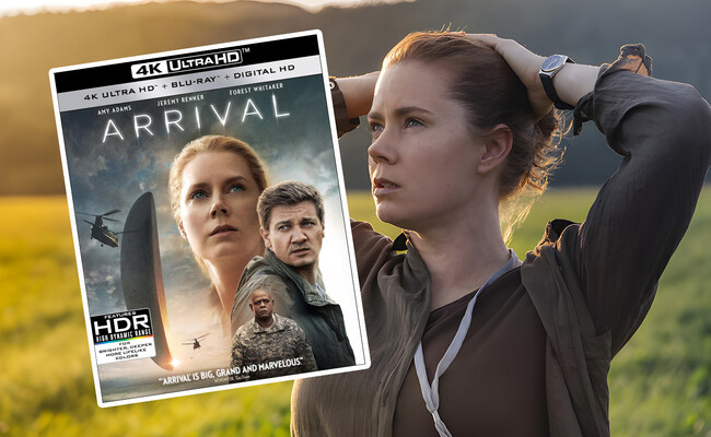 Arrival Blu Ray 4k