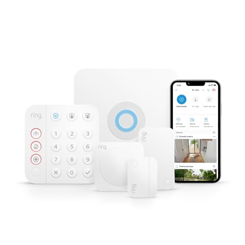 Kit de Ring Alarm - S | Sistema de seguridad para el hogar con alarma y vigilancia asistida opcional 