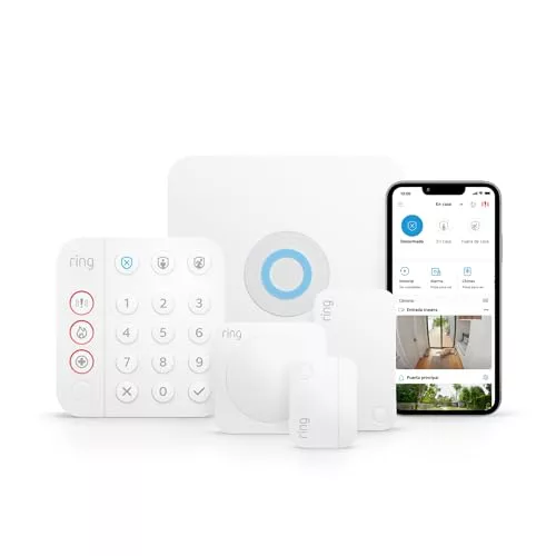 Kit de Ring Alarm - S | Sistema de seguridad para el hogar con alarma y vigilancia asistida opcional 