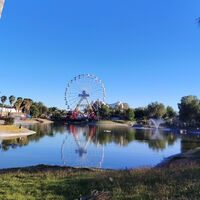 Parece una isla en medio de la ciudad, pero es el lugar donde cobra vida la feria más grande de México 