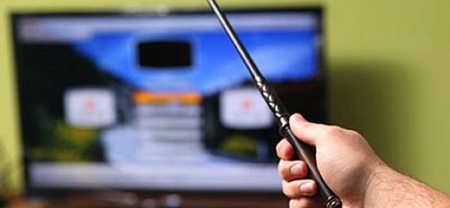 Controla tu televisión con una varita mágica