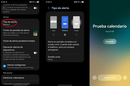 Galaxy Calendario Alertas