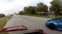 Arrancones entre Tesla Model S P85D y un Lamborghini Aventador