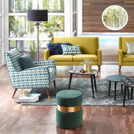 4 sofás de diseño para darle un toque chic a tu casa que encontrarás rebajados en La Redoute