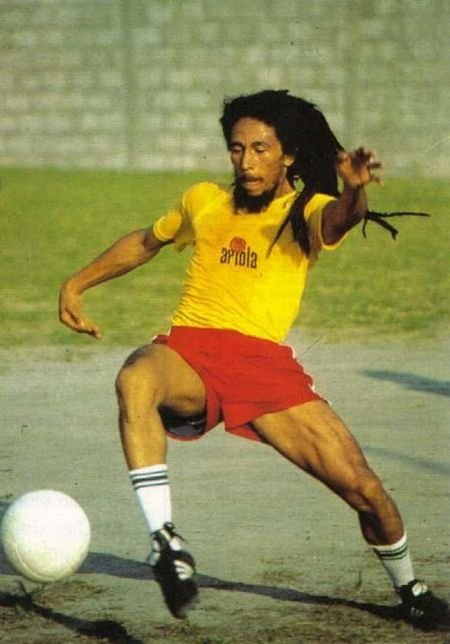 bob marley futbolista