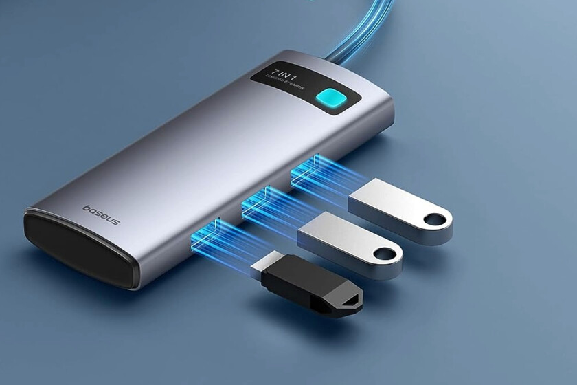 Baseus Hub USB C 7 en 1