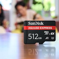 Esta microSD Express es de 512 GB, compatible con Nintendo Switch 2 y también una de las mejores que podemos comprar