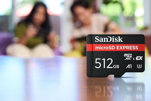 Esta microSD Express es de 512 GB, compatible con Nintendo Switch 2 y también una de las mejores que podemos comprar