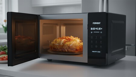 microondas Samsung fermentando