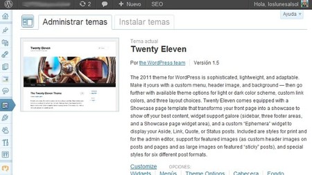 Temas para WordPress