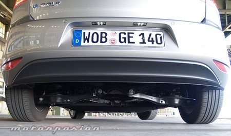 Volkswagen e-Golf tren trasero multibrazo