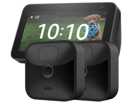 Amazon Echo Show 5 (2ª gen) y dos cámaras Blink Outdoor