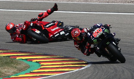 Quartararo Bagnaia Sachsenring Motogp 2022