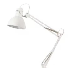 FORSÅ, Lámpara flexo de trabajo, blanco