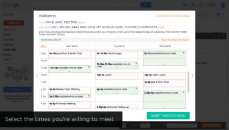 Assistant.to: haz que Gmail te ayude a confirmar reuniones